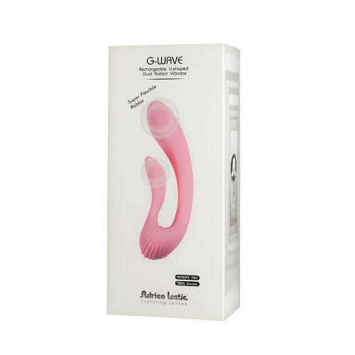 Вібратор зі стимуляцією клітора Adrien Lastic G-wave - 6