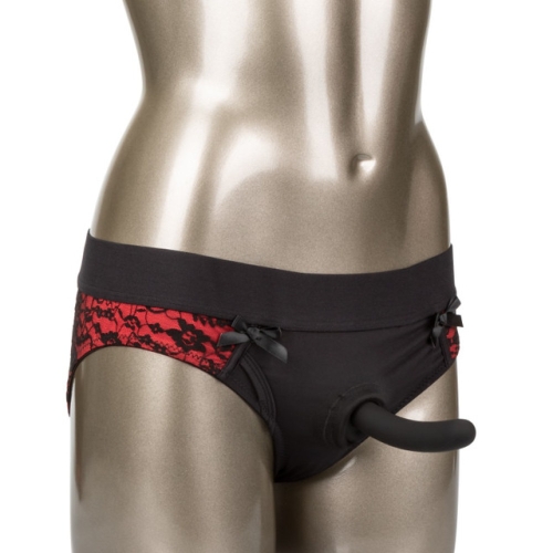 Ремінний страпон чорного кольору California Exotic Novelties розміри L/Xl - 3