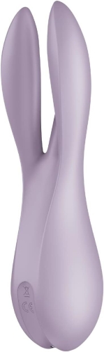 Клиторальный вибратор фиолетового цвета Satisfyer Threesome 2 - 4