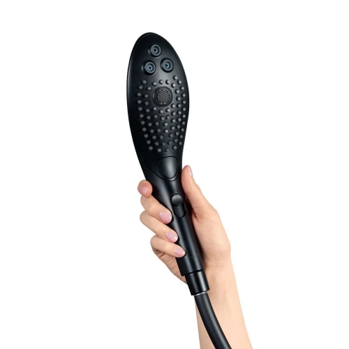 Насадка для анального душа черного цвета Womanizer Wave - 5