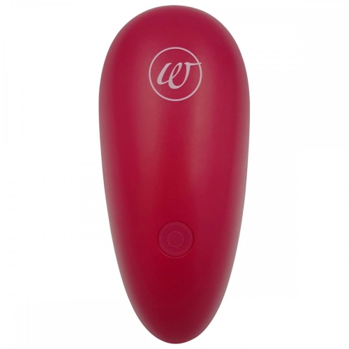 Вакуумний кліторальний стимулятор червоного кольору WOMANIZER Mini Wine - 4