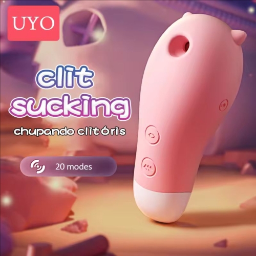 Вакуумный вибратор для стимуляции клитора розового цвета Sexy desires Elf spirit - 2
