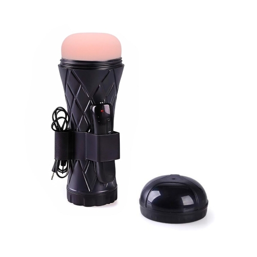 Мастурбатор Анус в колбе с вибрацией телесный Men Powerup Passion Cup - Anal - 4