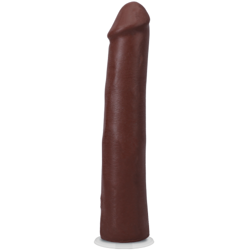 Фаллоимитатор реалистичный на присоске коричневый Doc Johnson The Realistic Cock ULTRASKYN - 9 Inch Chocolate - 2