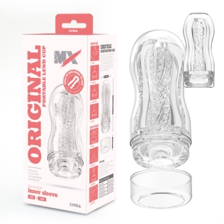 Мастурбатор для мужчин прозрачного цвета Chisa MX Original Portable Lewd Cup