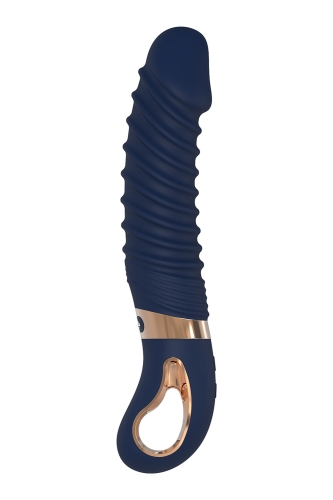 Вибратор с функцией нагрева черного цвета Dream Toys GODDESS COLLECTION NEREOS - 6