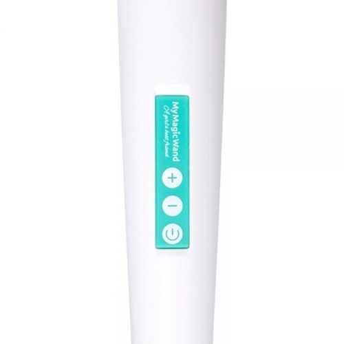 Вибромассажер-Микрофон для эрогенных зон белый My Magic Wand UK Version - 3