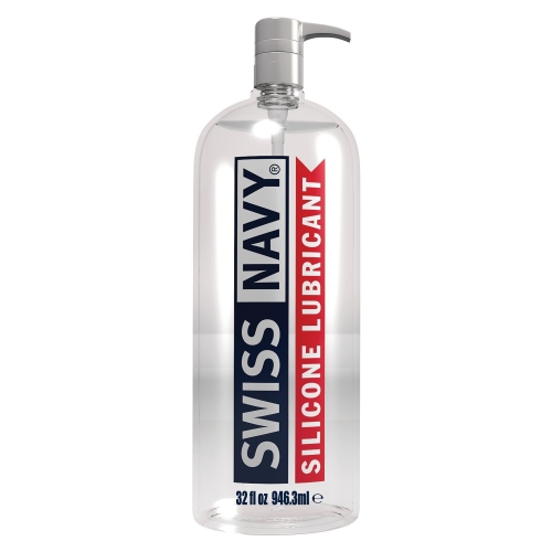 Смазка интимная на силиконовой основе Swiss Navy Silicone 946,3 мл - 1