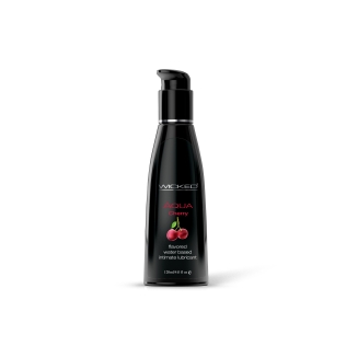 Оральний лубрикант на водній основі зі смаком вишні Wicked Sensual Care Аqua 120 мл