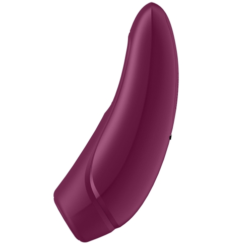 Вакуумный клиторальный стимулятор Satisfyer Curvy 1 Сатисфаер Керви красный - 6