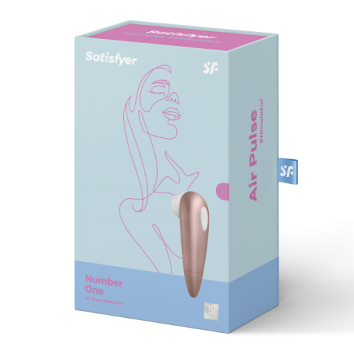 Бесконтактный вакуумный вибратор для клитора Satisfyer Number One 1 Next Generation - 2
