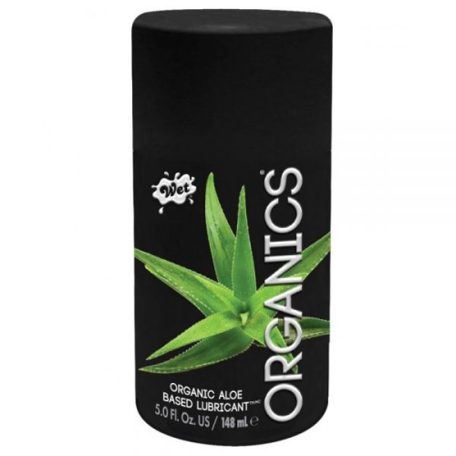 Органическая смазка для вагинального секса Organic Aloe Based 148 мл - 1