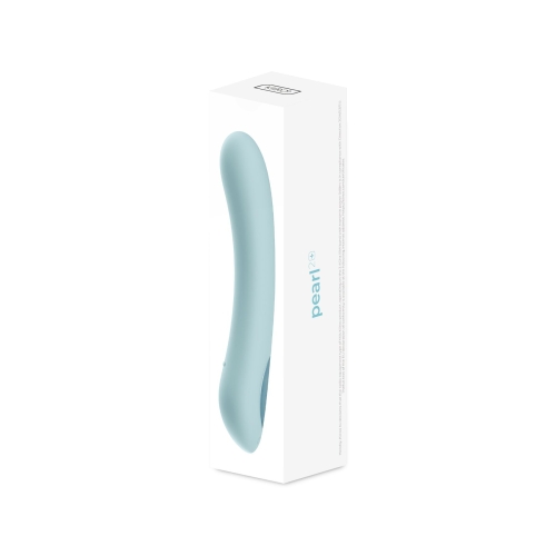 Вібратор для точки G бірюзового кольору Kiiroo Pearl 2 - 3