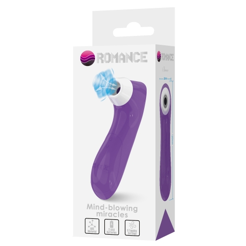 Вакуумний клітор стимулятор фіолетовий LYBAILE Romance Breeze - 11