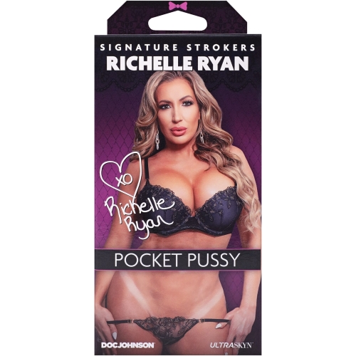 Мастурбатор Вагина порноактрисы Richelle Ryan телесного цвета Doc Johnson - 7