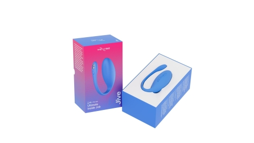 Смарт виброяйцо синего цвета Wе Vibe Jive - 7