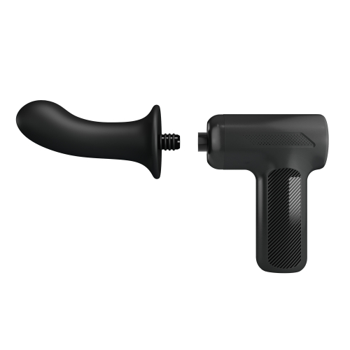 Вибратор пистолет для точки G черный Lybaile Dj Doctor Massage Gun - 5