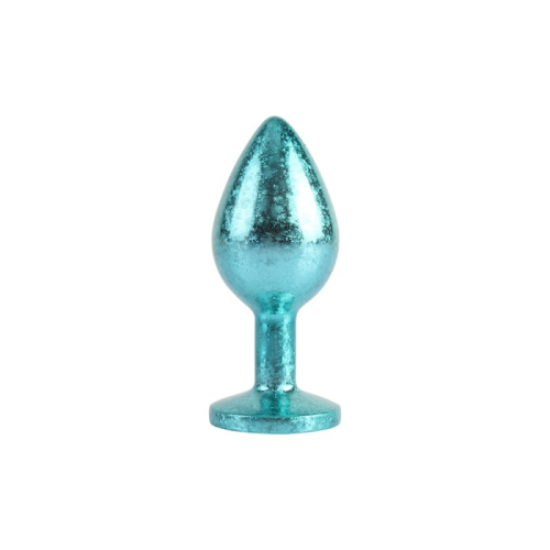 Анальна пробка із кристалом блакитного кольору Chisa Nebula Gem Butt Plug розмір Medium - 2