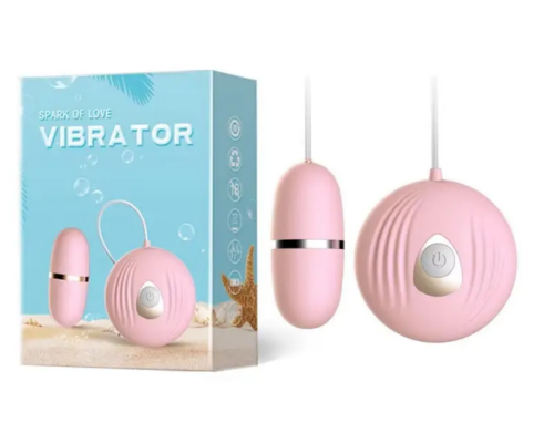 Віброяйце вагінальне з провідним керуванням рожевого кольору Lilo - 10
