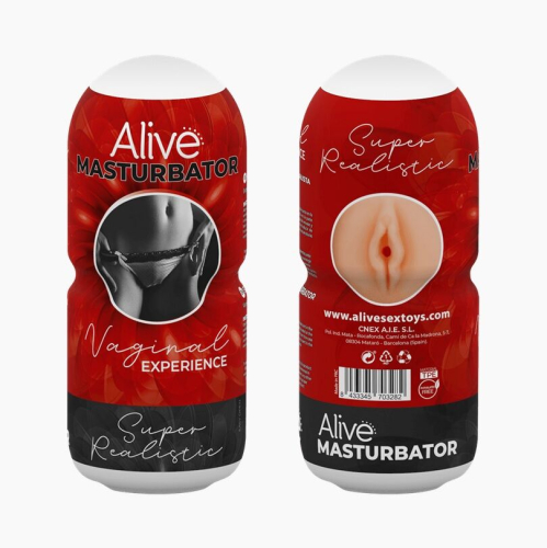 Мастурбатор-вагина для пениса Alive Vaginal Experience - 2