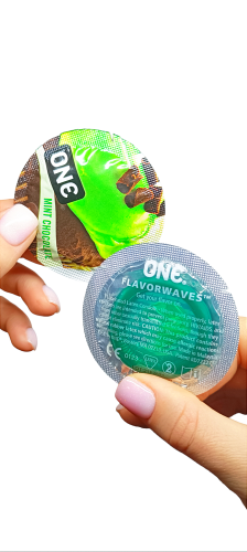Презервативи ONE Mint Chocolate аромат м'яти з шоколадом (по 1 шт) - 5