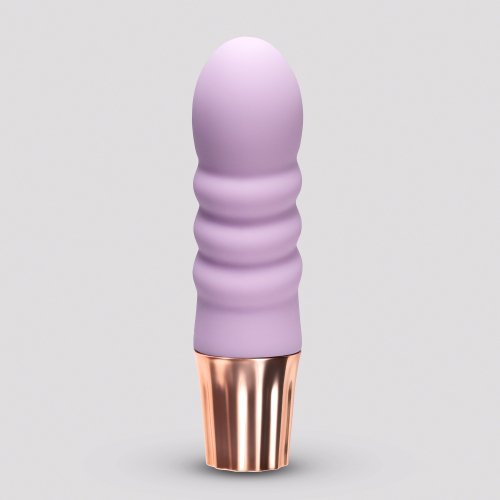 Міні-вібратор кліторальний лавандовий Crushious Mellow Bubbles - 4