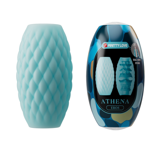 Мастурбатор яйце блакитний LYBAILE PRETTY LOVE Athena Eros - 2