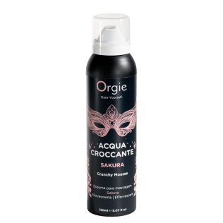 Масажна пінка з ефектом бульбашок, що лопаються, з ароматом Сакури Orgie Acqua Croccante Sakura 150 мл