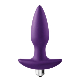Анальная вибропробка фиолетовая Dream Toys Flirts