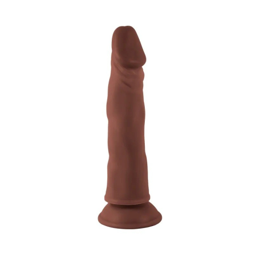 Фаллоимитатор реалистик на присоске Realistic Dong Mr. Rude 8.9 коричневый - 2