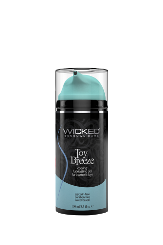 Лубрикант охолоджуючий на водній основі Wicked Sensual Care Wicked toy breeze 100 мл - 1