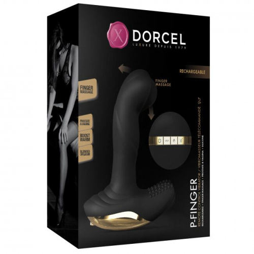 Вибратор для простаты или точки Джи Dorcel P-Finger - 6