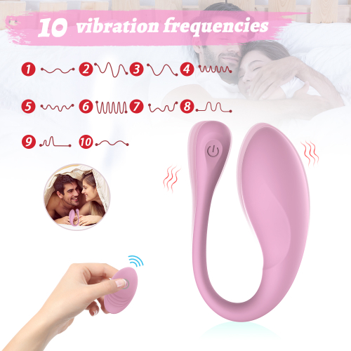 Віброяйце з дистанційним керуванням лавандовий Every Night Toys Isadora 10 режимів вібрації - 5