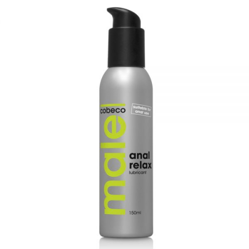 Інтимне мастило з охолоджуючим ефектом на водній основі Cobeco Pharma Male Cobeco Anal Relax Lubricant 150мл - 1