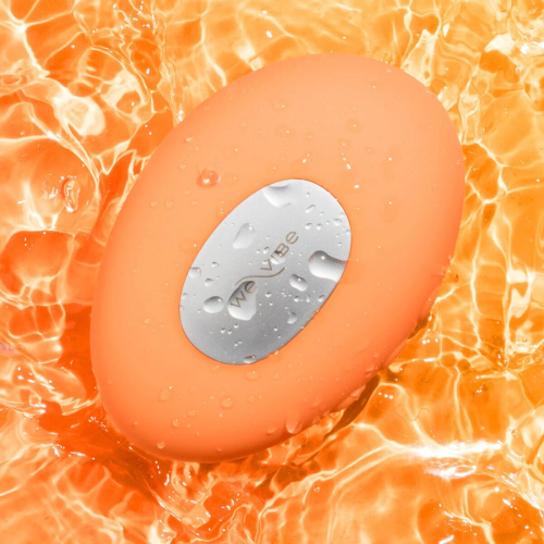 Вібратор для стимуляції клітора з підігрівом оранжевий We-Vibe Temp Tangerine - 16