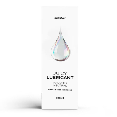 Лубрикант с увлажняющим эффектом на водной основе Satisfyer Juicy Lubricant Naughty Neutral 300 мл - 1