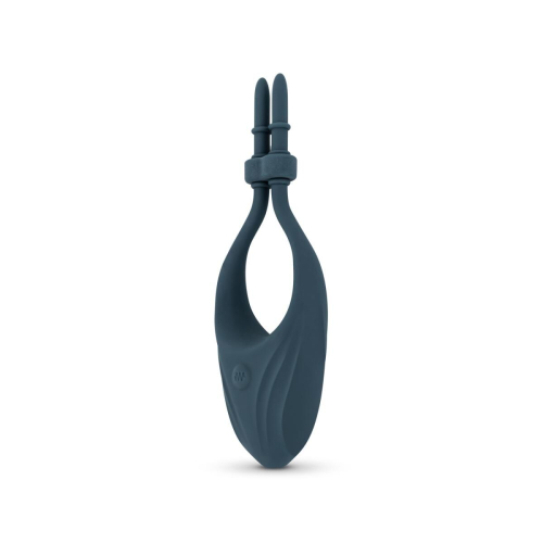 Ерекційне віброкільце на член синє Boners Adjustable Cockring - 1