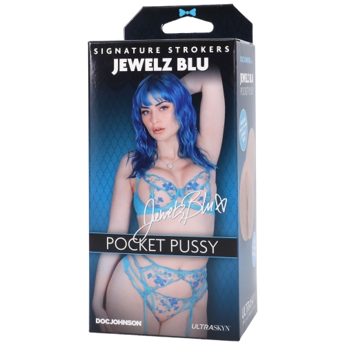 Мастурбатор Вагина порноактрисы Jewelz Blu телесного цвета Doc Johnson - 5