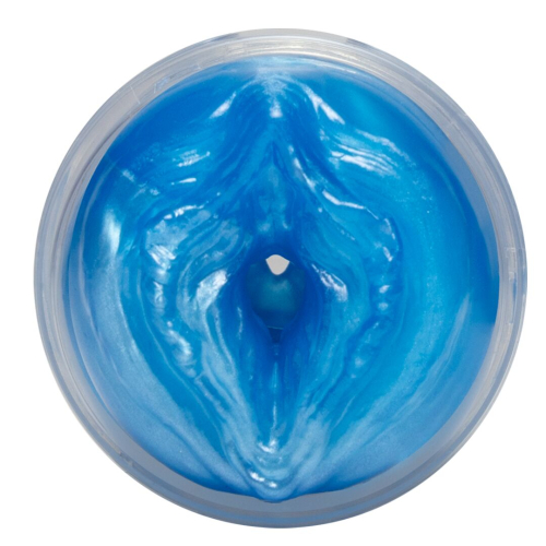 Мастурбатор Двосторонній Анус і Вагіна синього кольору Fleshlight Quickshot Alien - 2