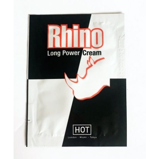 Пробник крема для продления эрекции Rhino Long power Cream 3 мл 
