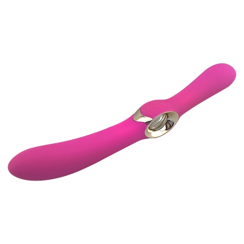 Двухсторонний вибратор силиконовый LEALSO - Angle Love Pink - 1