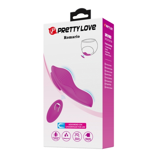 Стимулятор клітора з пультом дистанційного керування Lybaile Pretty Love ROMARIO - 10