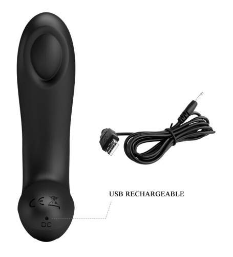 Вибратор массажер для простаты с вакуумной стимуляцией и управлением через смартфон черный PRETTY LOVE ARCHENEMY - 7