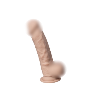 Фаллоимитатор реалистичный на присоске телесного цвета SilexD Vetus Real Skin model 1