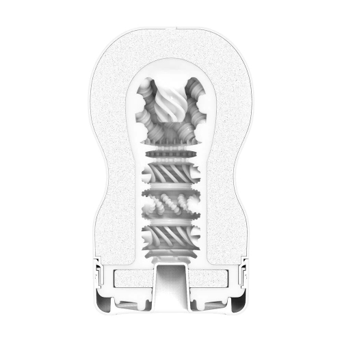 Мастурбатор для інтенсивної стимуляції пеніса головки білий Tenga SD Original Vacuum Cup Gentle - 3
