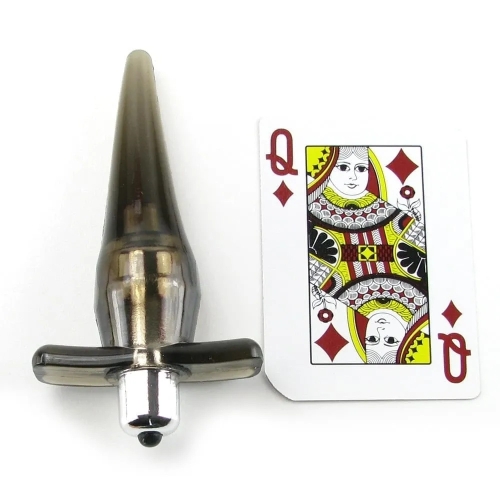 Анальний вібратор сірого кольору Toy Joy Power Buttplug - 3