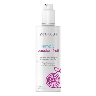 Оральний лубрикант на водній основі зі смаком Маракуя Wicked Sensual Care 120 мл