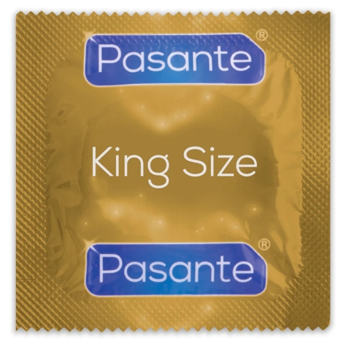 Презервативи збільшеного розміру із латексу Pasante King Size XL 144 штуки - 2