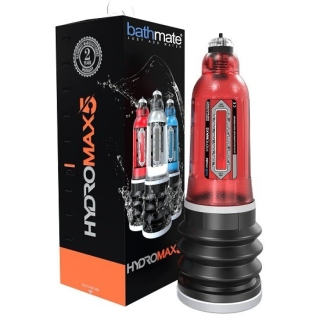 Гидропомпа для увеличения члена черно красная Bathmate Hydromax 5 