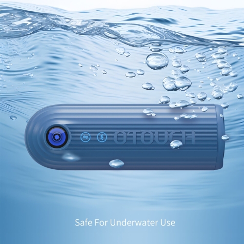 Автоматичний мастурбатор із вібрацією синього кольору Otouch SUBMARINE - 7